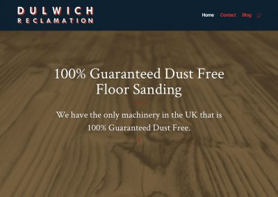 100% Guaranteed Dust Free Floor Sanding Screengrab
